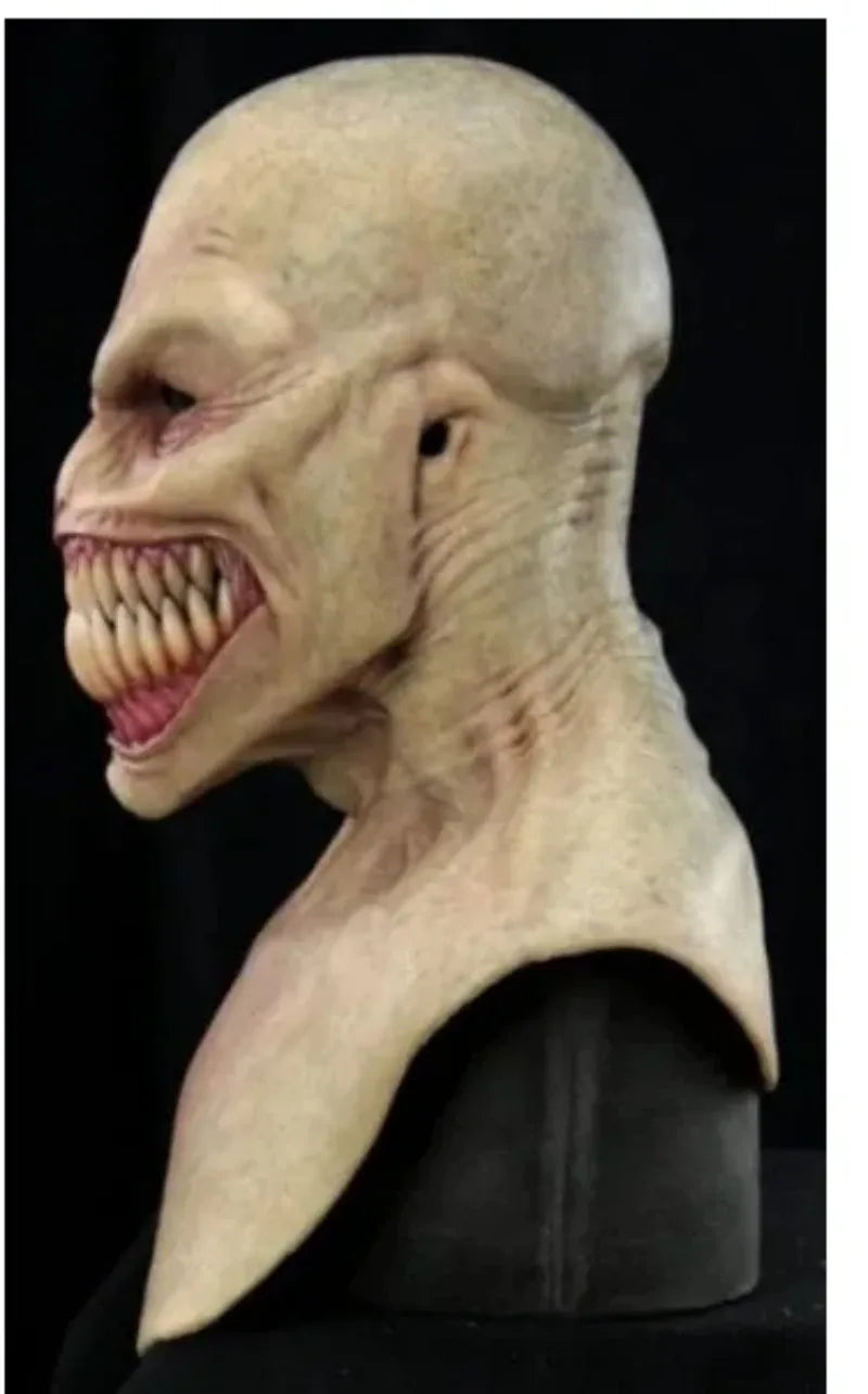 Latex Monster Teeth Halloween Mask – Long or Short Jaw