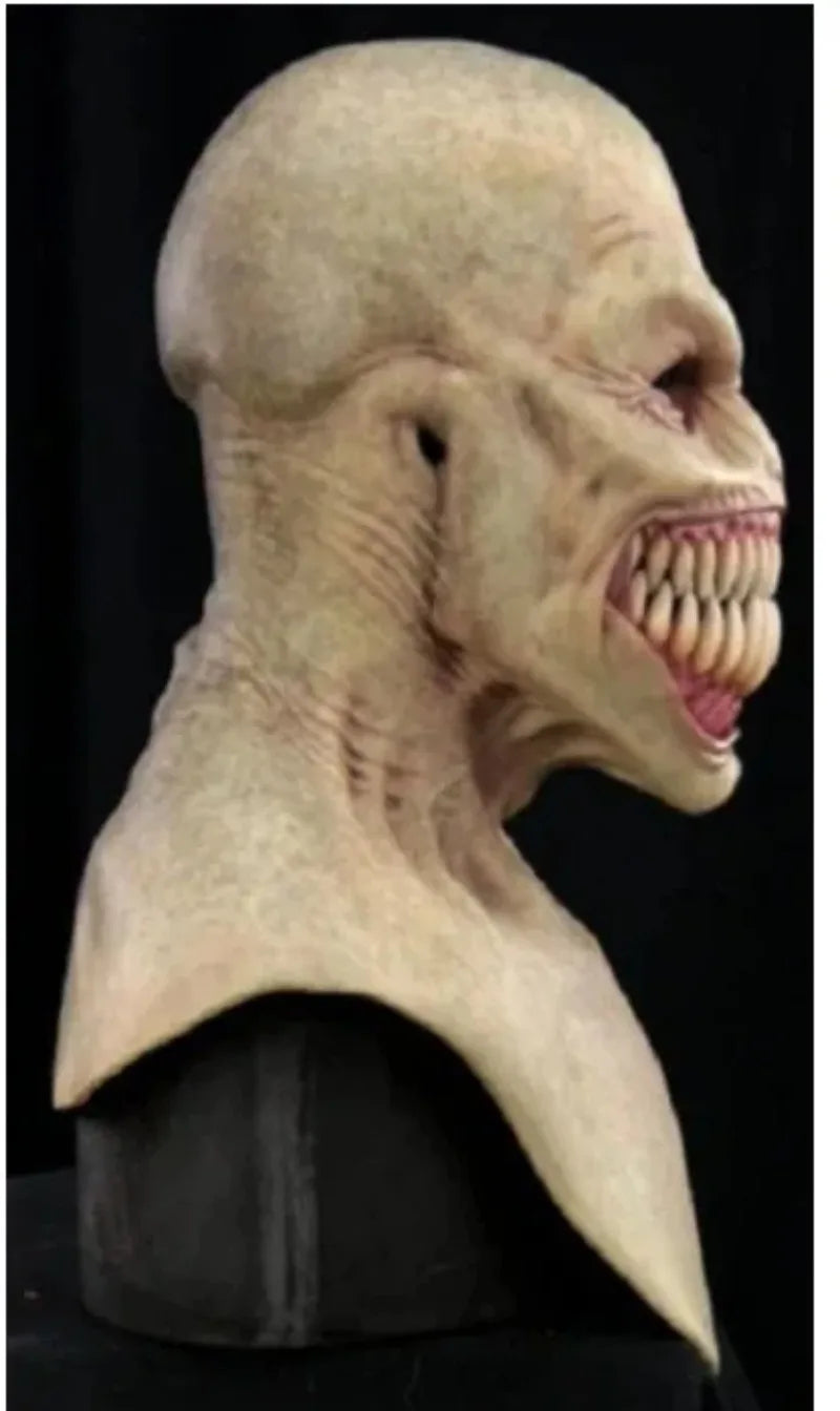 Latex Monster Teeth Halloween Mask – Long or Short Jaw