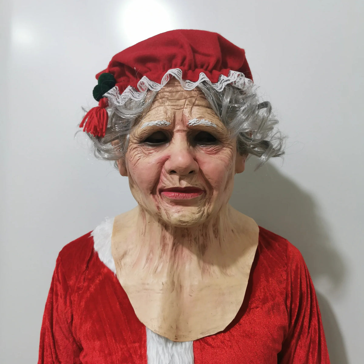 Realistic Elder Character Latex Full-Head Mask – 6 Designs